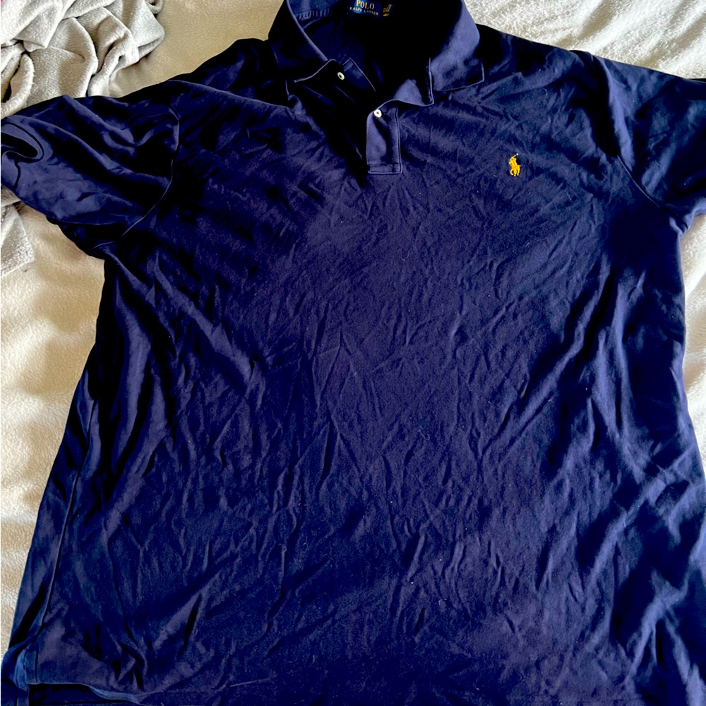 Polo Shirt 3XLT Blue